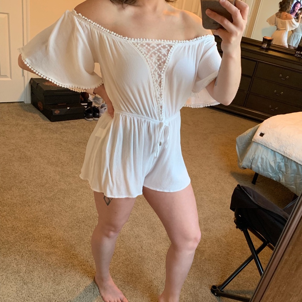 SHEIN White Romper